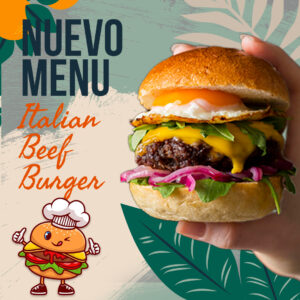 Hamburguesa Americana de Carne Sencilla