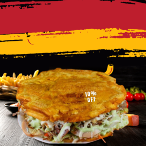 Patacon de Carne Mechada
